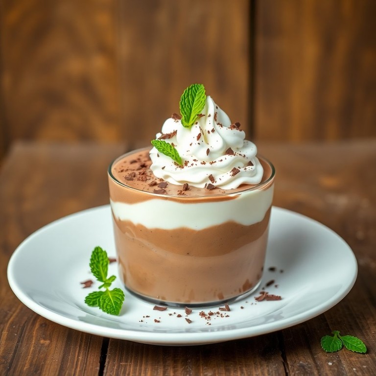 Pudim de Chocolate com Leite de Coco e Creme de Leite