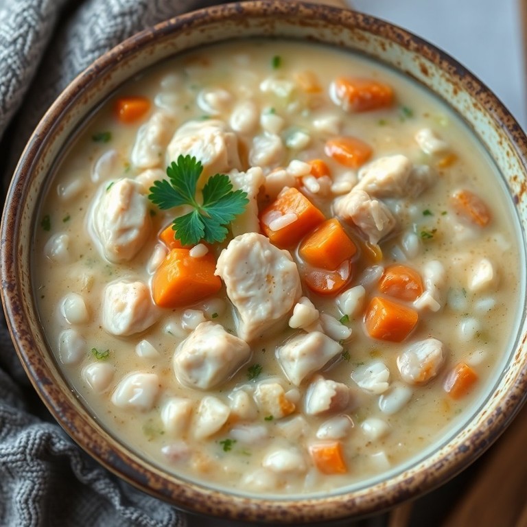 Creamy Chicken and Wild Rice Soup