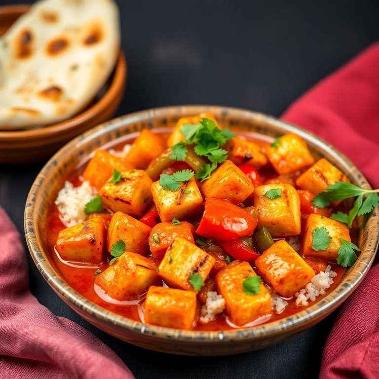 Paneer Tikka Masala with Grilled Paneer