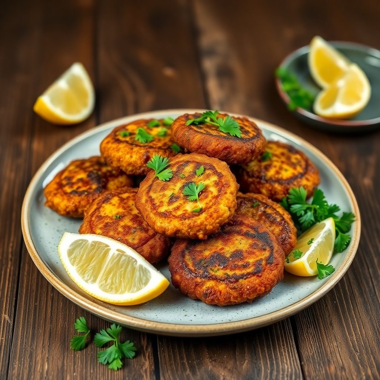 Bolinho de Sardinha Crocante com Temperos Especiais