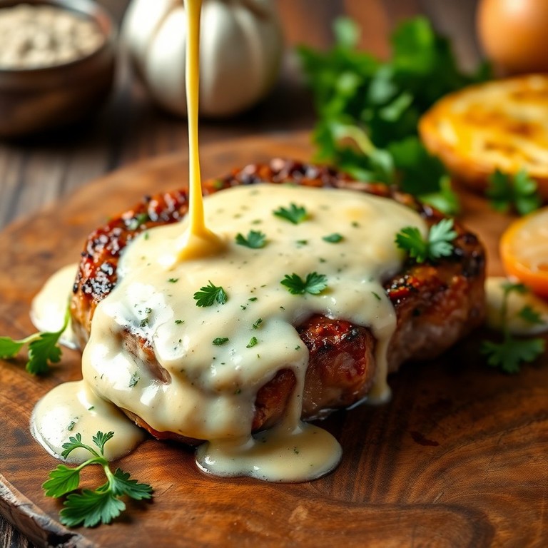 Creamy Garlic Parmesan Cheese Sauce