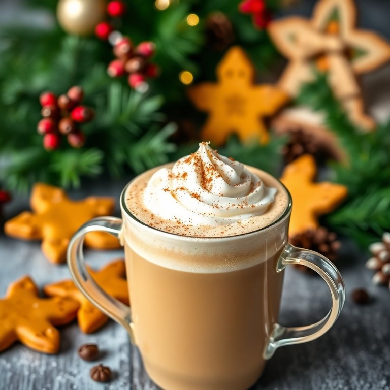 Latte au Pain d'Épices et Miel