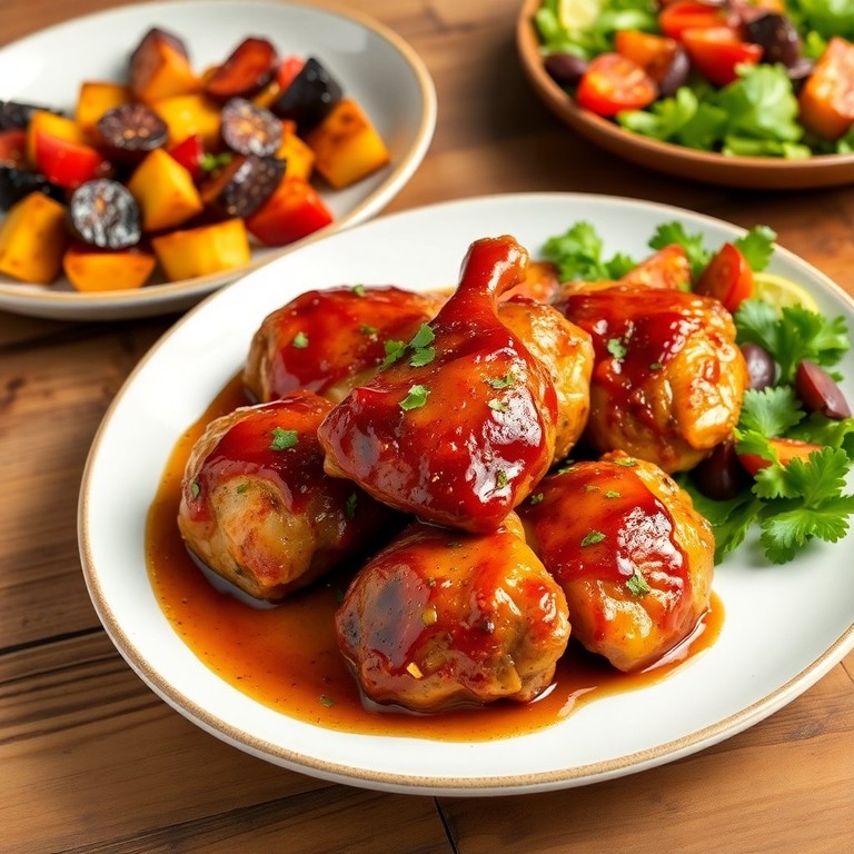 Cuisses de Poulet Miel et Old Bay Sucré-Épicé