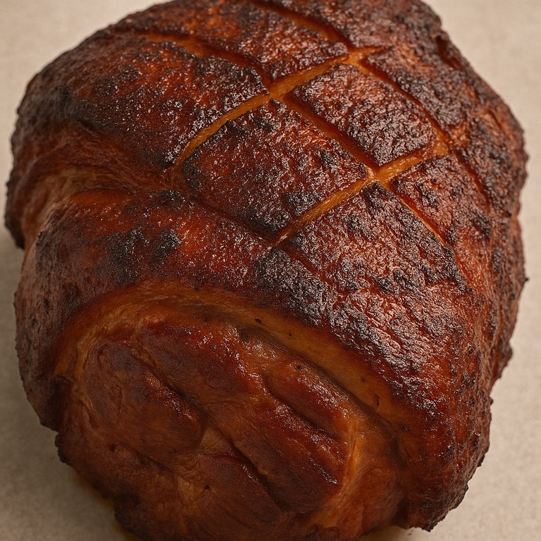 Roast shoulder of pork