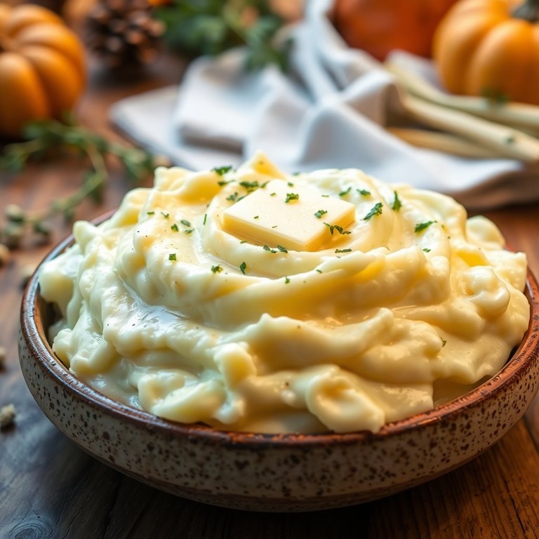 Purée de Pommes de Terre Crémeuse au Beurre