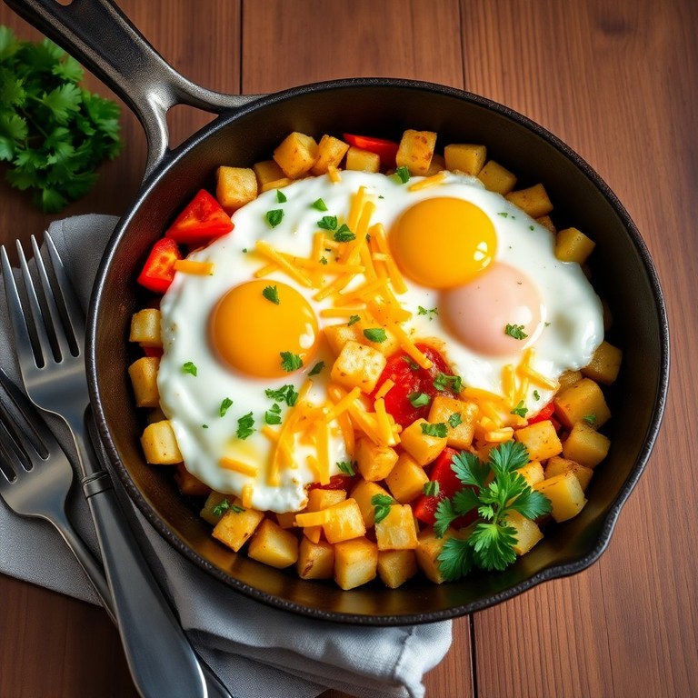 Egg and Potato Breakfast Skillet