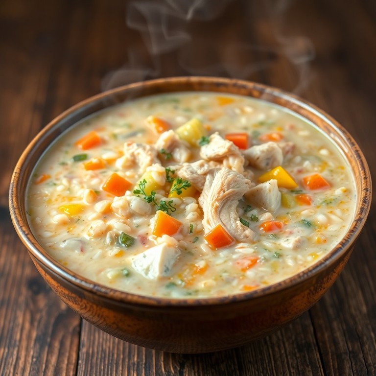 Quick & Easy Chicken Wild Rice Delight Soup