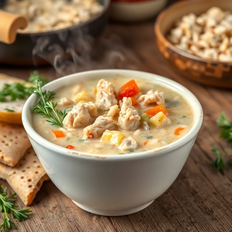 Speedy Chicken and Wild Rice Soup in a Snap