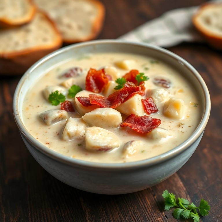 Creamy New England Clam Chowder