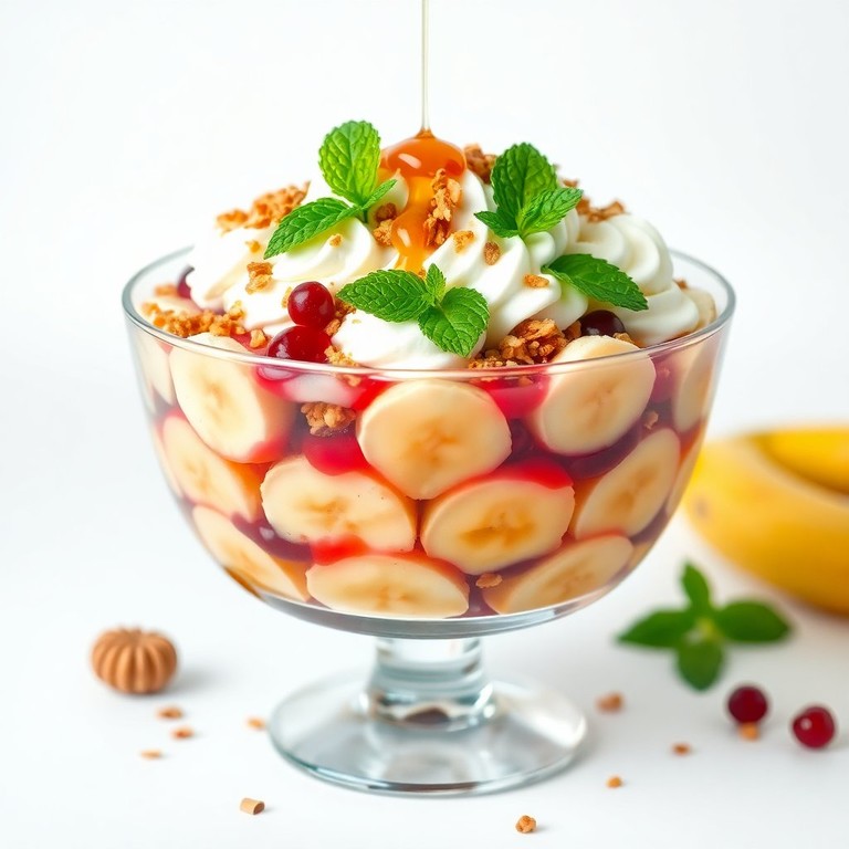 No-Bake Banana Jam Trifle
