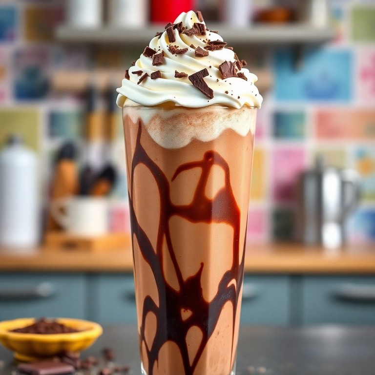 Decadent Chocolate Milkshake Delight