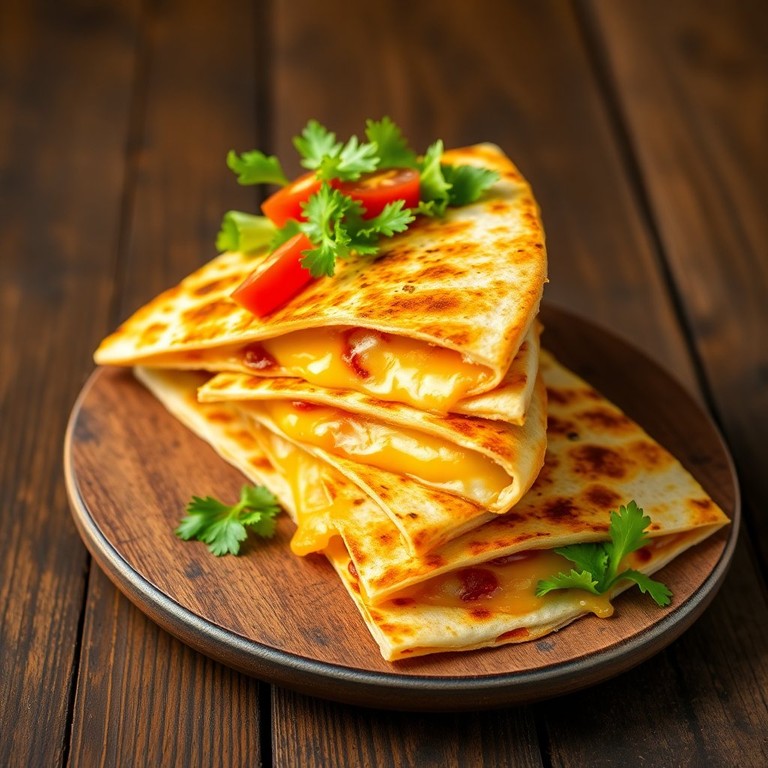 Quesadillas de Queso y Especias