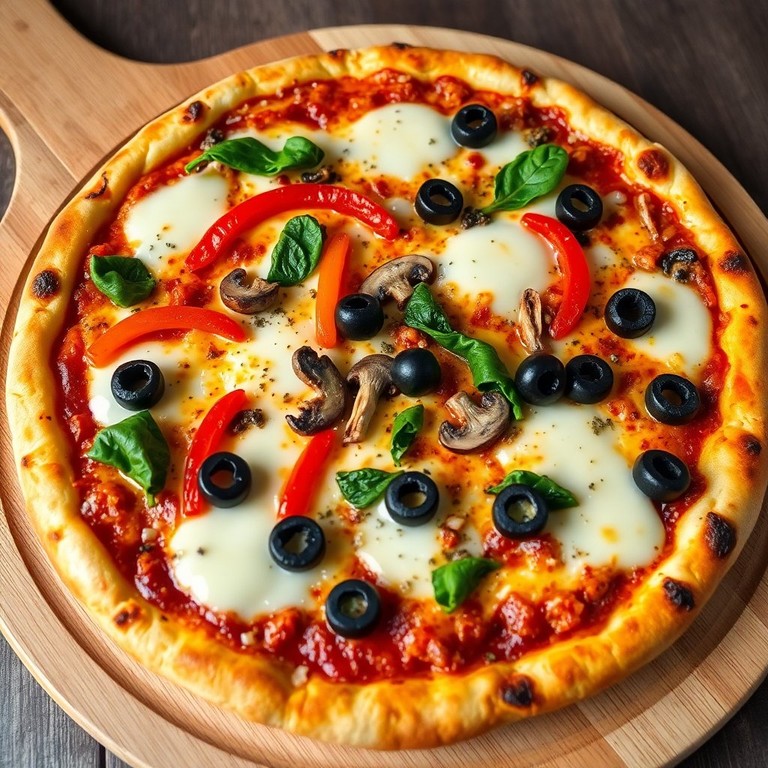 Maggie’s Cheesy Veggie Pizza