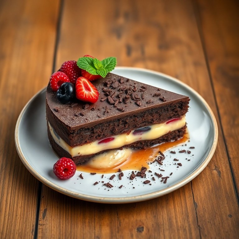 Torta Imposible de Chocolate