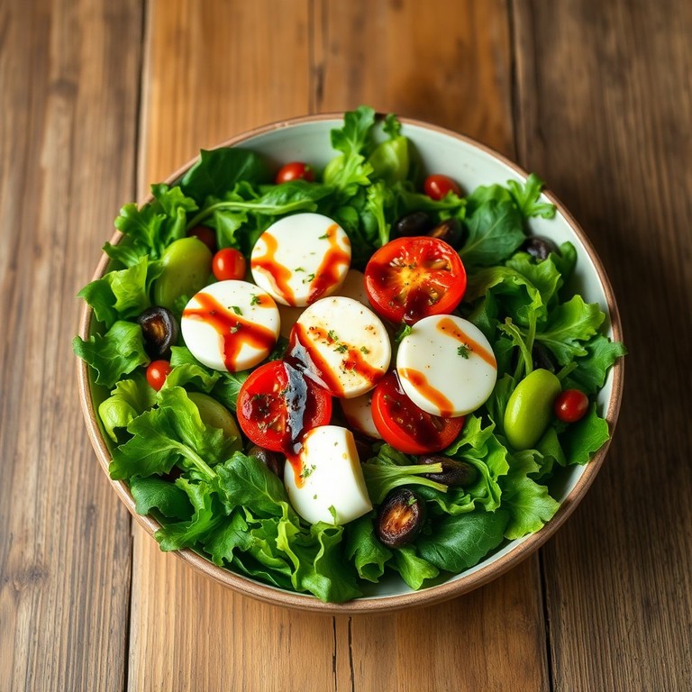 Ensalada de Tomate y Queso a la Parrilla