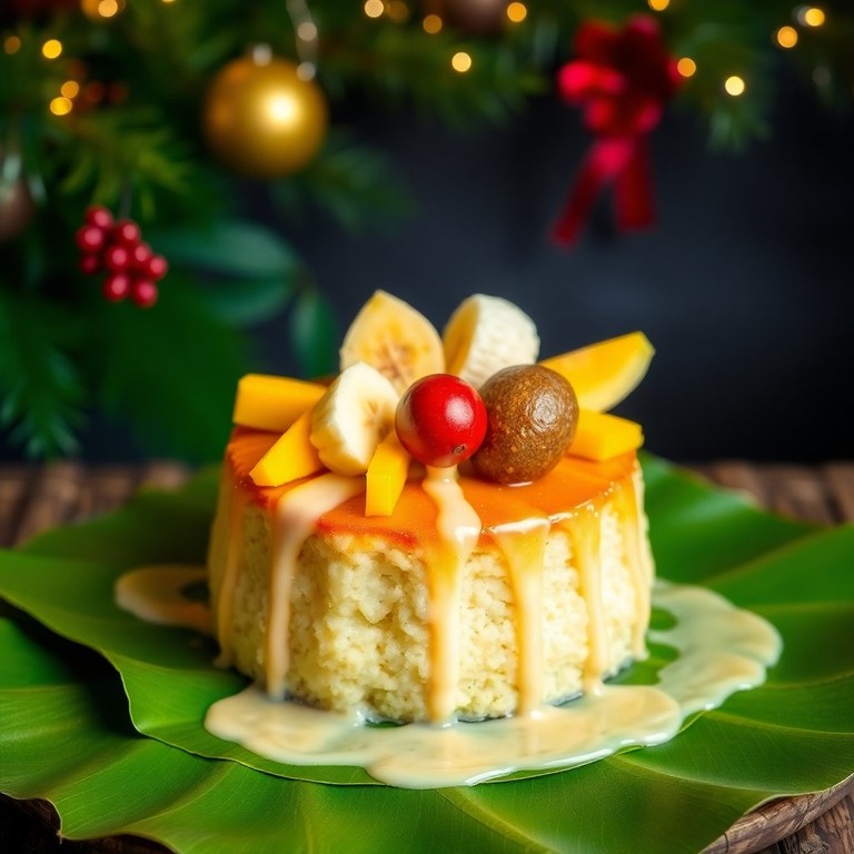 Festive Fruit Bibingka with a Holiday Twist