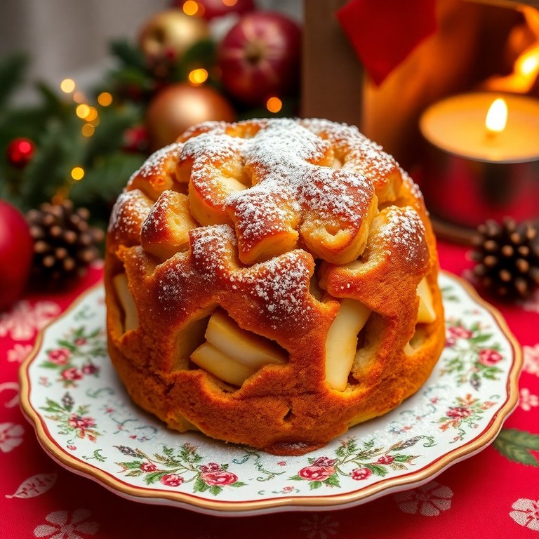 Festive Cinnamon Apple Polcake