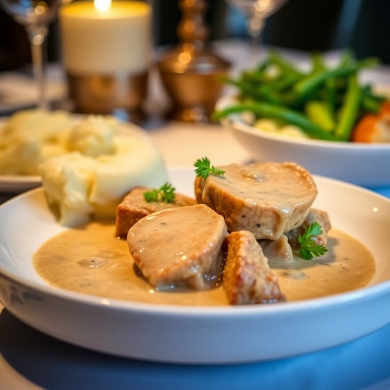 Veau à la Crème Savoureuse