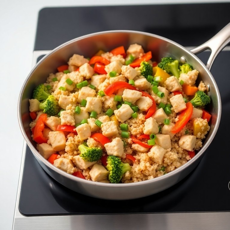 Chicken and Vegetable Quinoa Stir-Fry