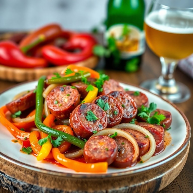 Calabresa na Cerveja: Um Petisco Irresistível