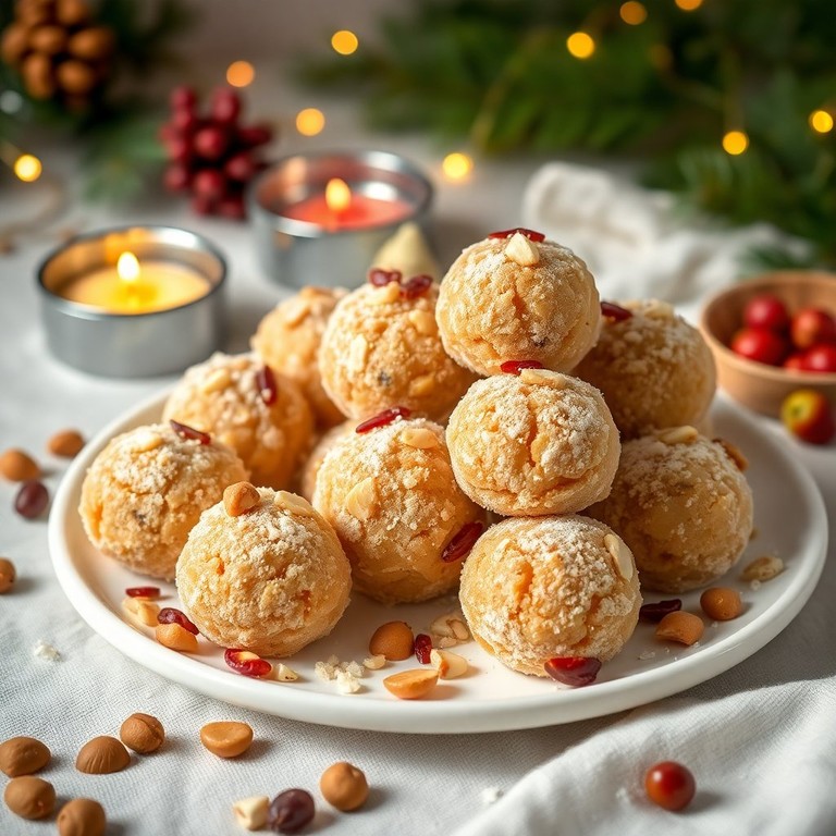 Festive Laddo with Nuts and Dried Fruits