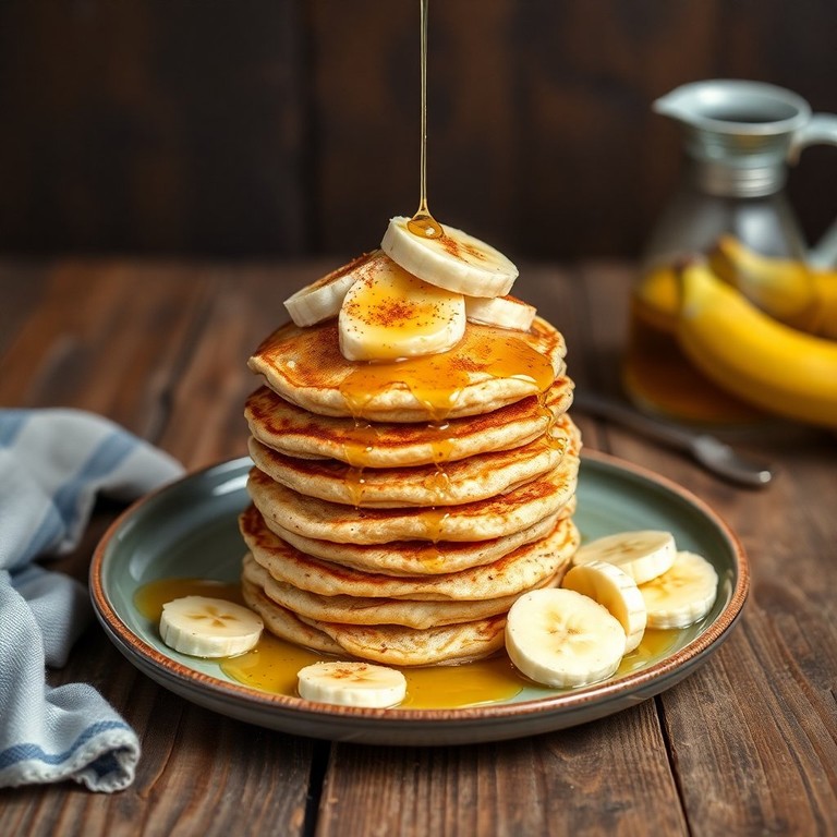 Panquecas de Banana e Aveia Saudáveis