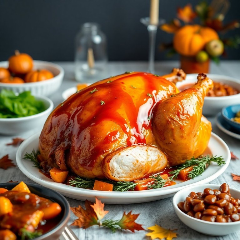 Dinde au Miel BBQ Épicé