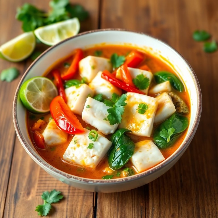 Coconut Fish Curry with Lime