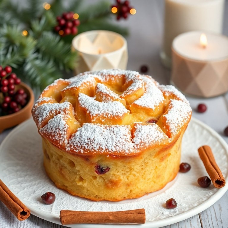 Festive Cinnamon Raisin Bread Pudding