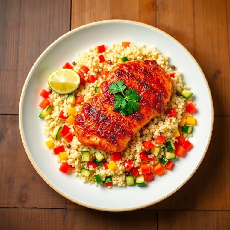 Kruidige Kipfilet met Quinoa en Groenten