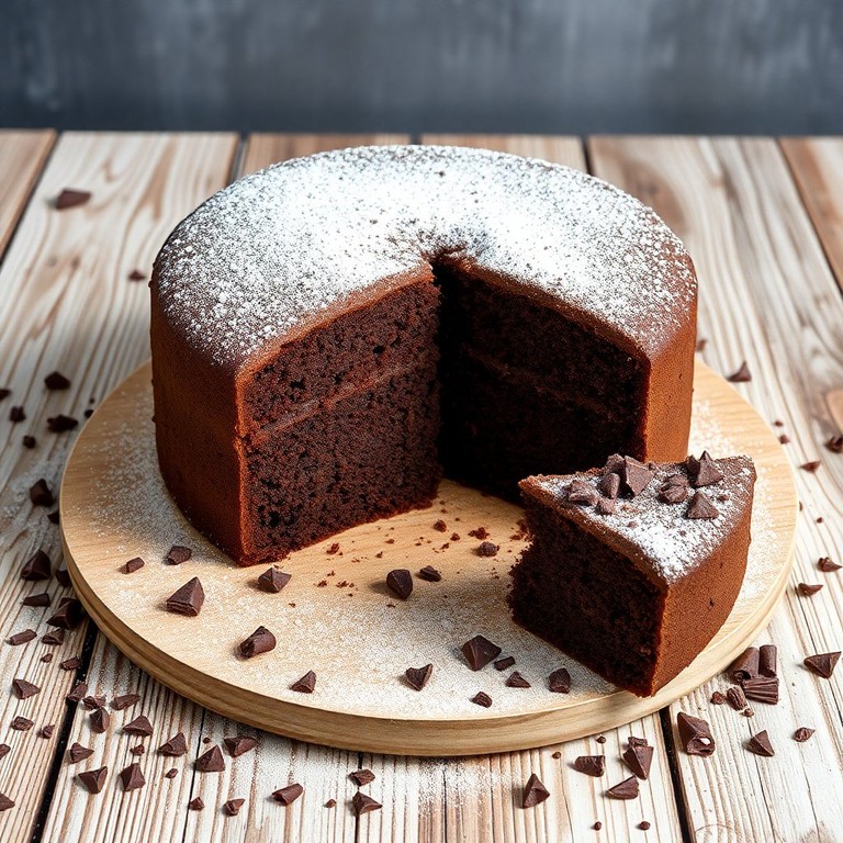 Bolo de Chocolate Sem Ovo