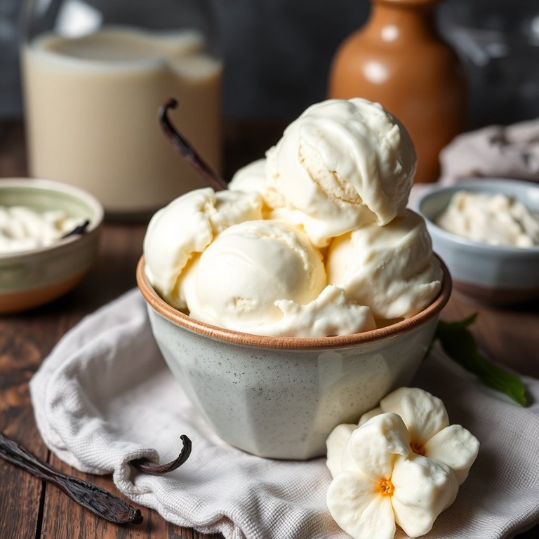 Helado de Vainilla Clásico