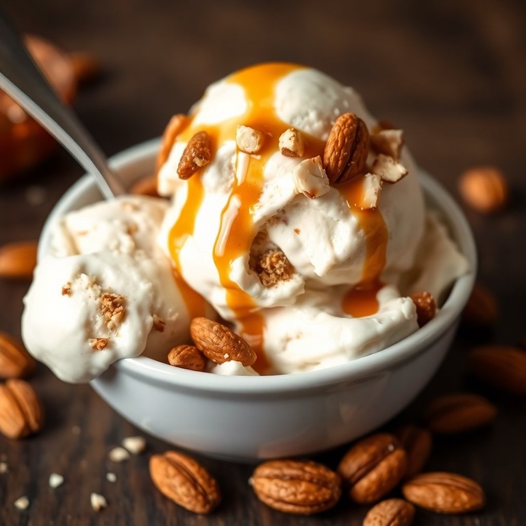 Helado de Praliné de Almendra