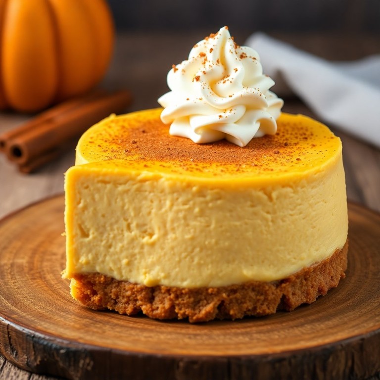 Cheesecake de Calabaza y Canela