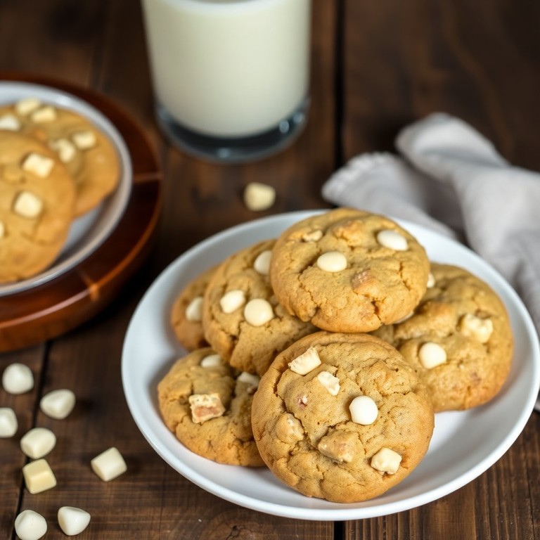 Galletas de Macadamia y Chocolate Blanco