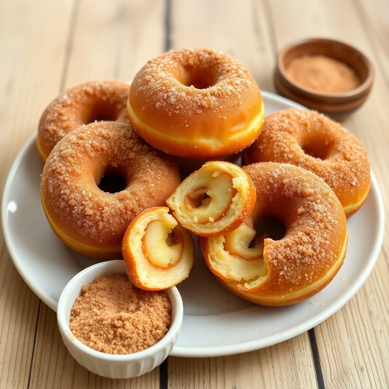 Donas de Manzana con Canela