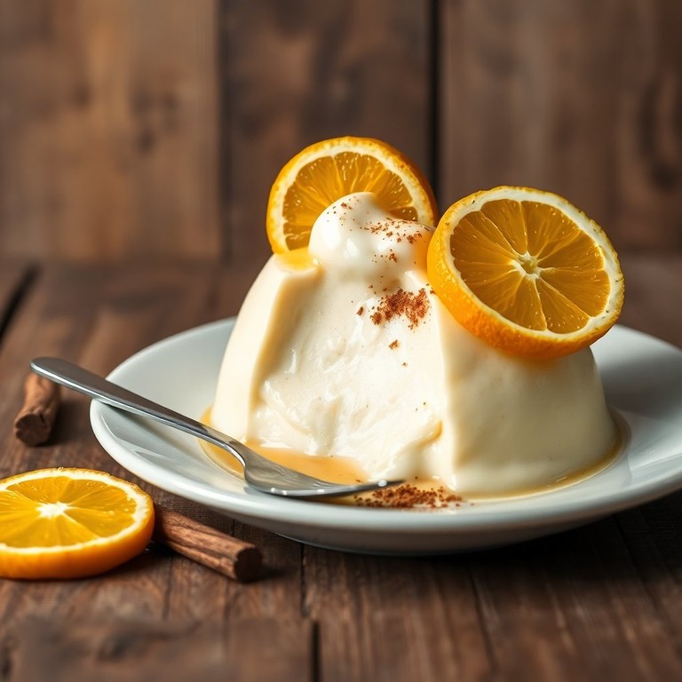 Pudim de Fubá Delicioso