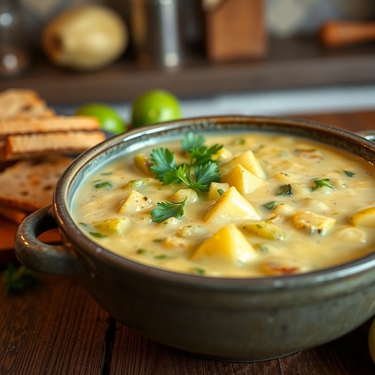 Cremige Rosenkohl-Kartoffel-Suppe
