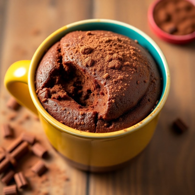 Bolo de Caneca Sem Farinha e Sem Leite