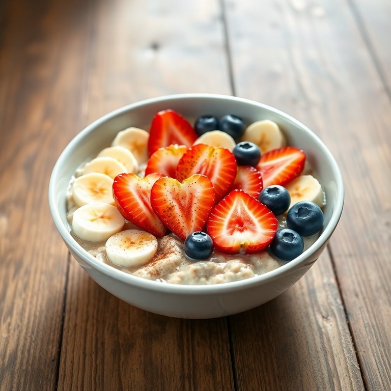 Avena Cremosa con Frutas Frescas