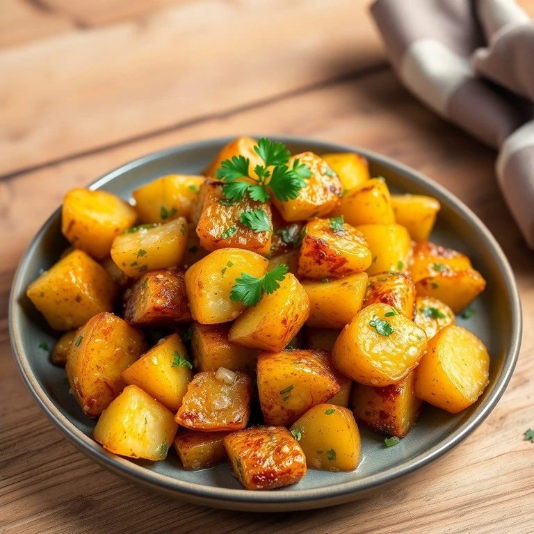 Pommes de Terre Sautées au Beurre Ail & Herbes