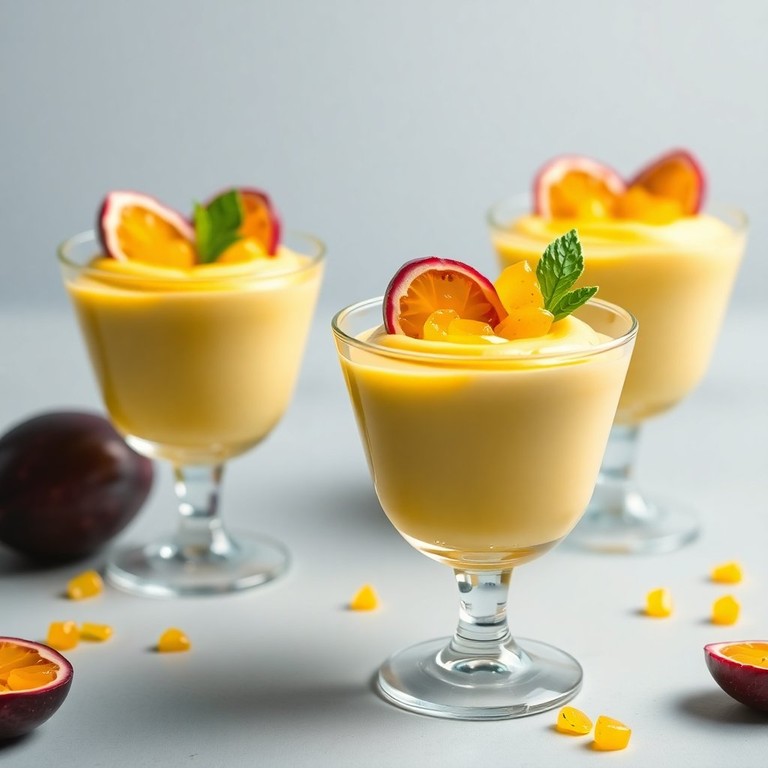 Mousse de Maracujá Simples