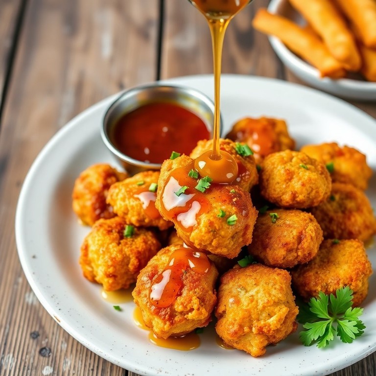 Cheesy Cottage Cheese Chicken Bites