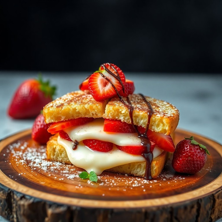 Sweet Mozzarella Delight Sandwich