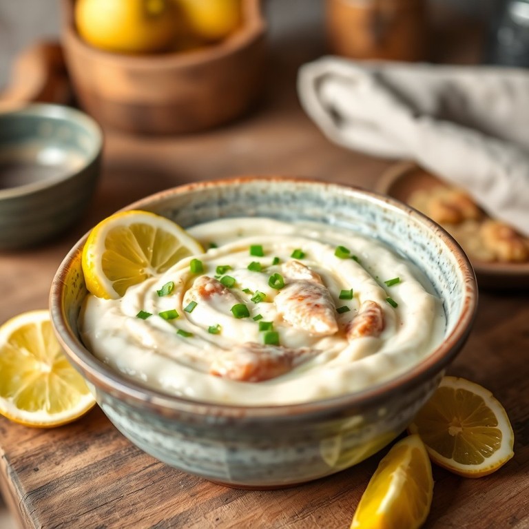 Romige Aardappelpuree met Gerookte Makreel en Citroen