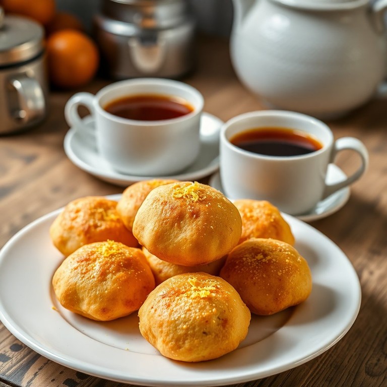 Biscoito de Polvilho Crocante com Toque de Limão