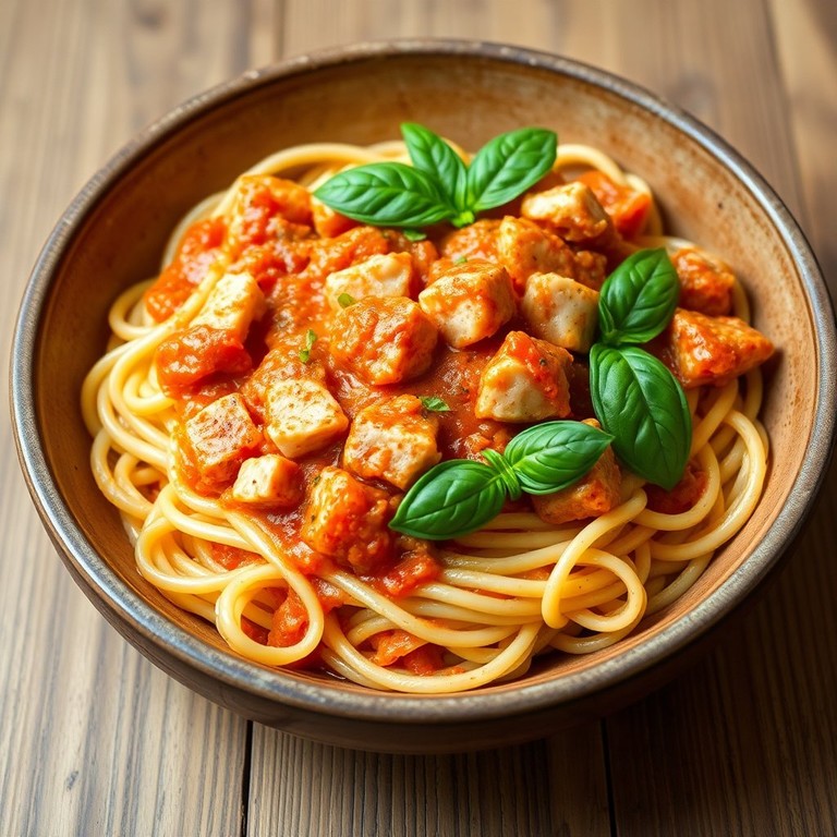 Creamy Tomato Tuna Pasta Delight