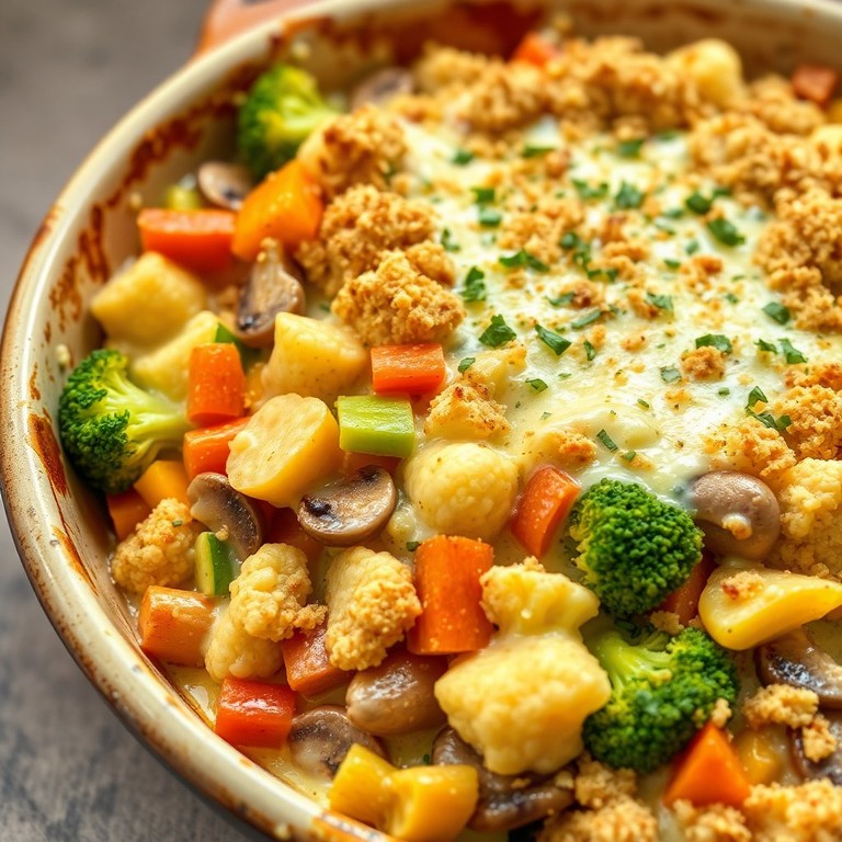 Cheesy Vegetable Medley Bake