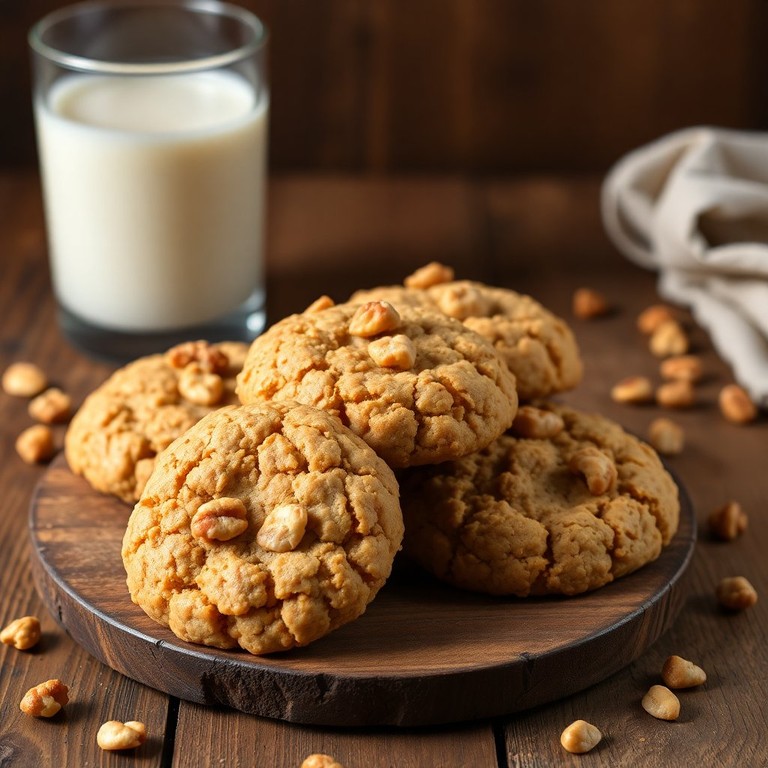 Galletas de Avena y Miel con Plátano