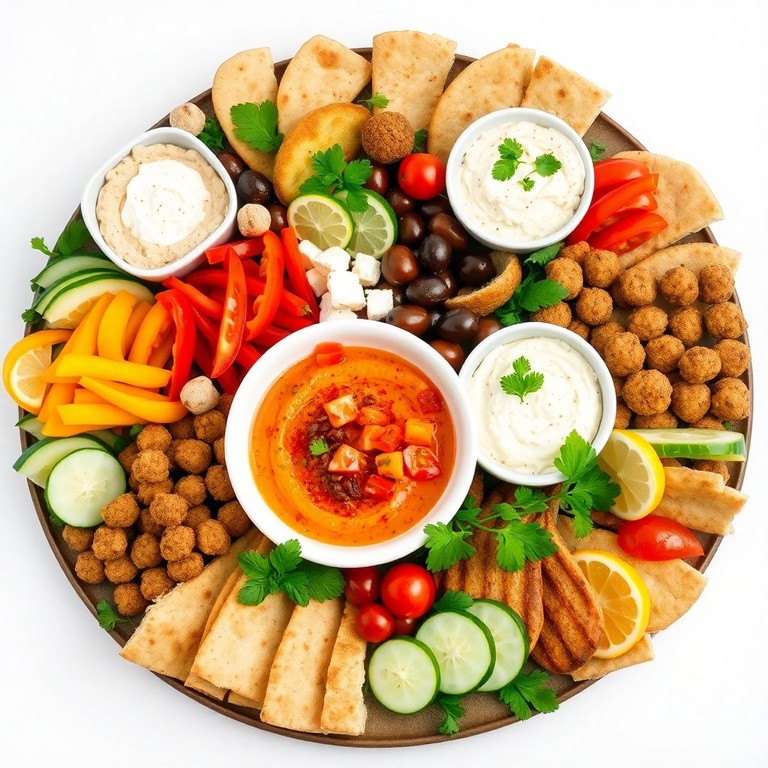 Mediterrane Mezze-Platte